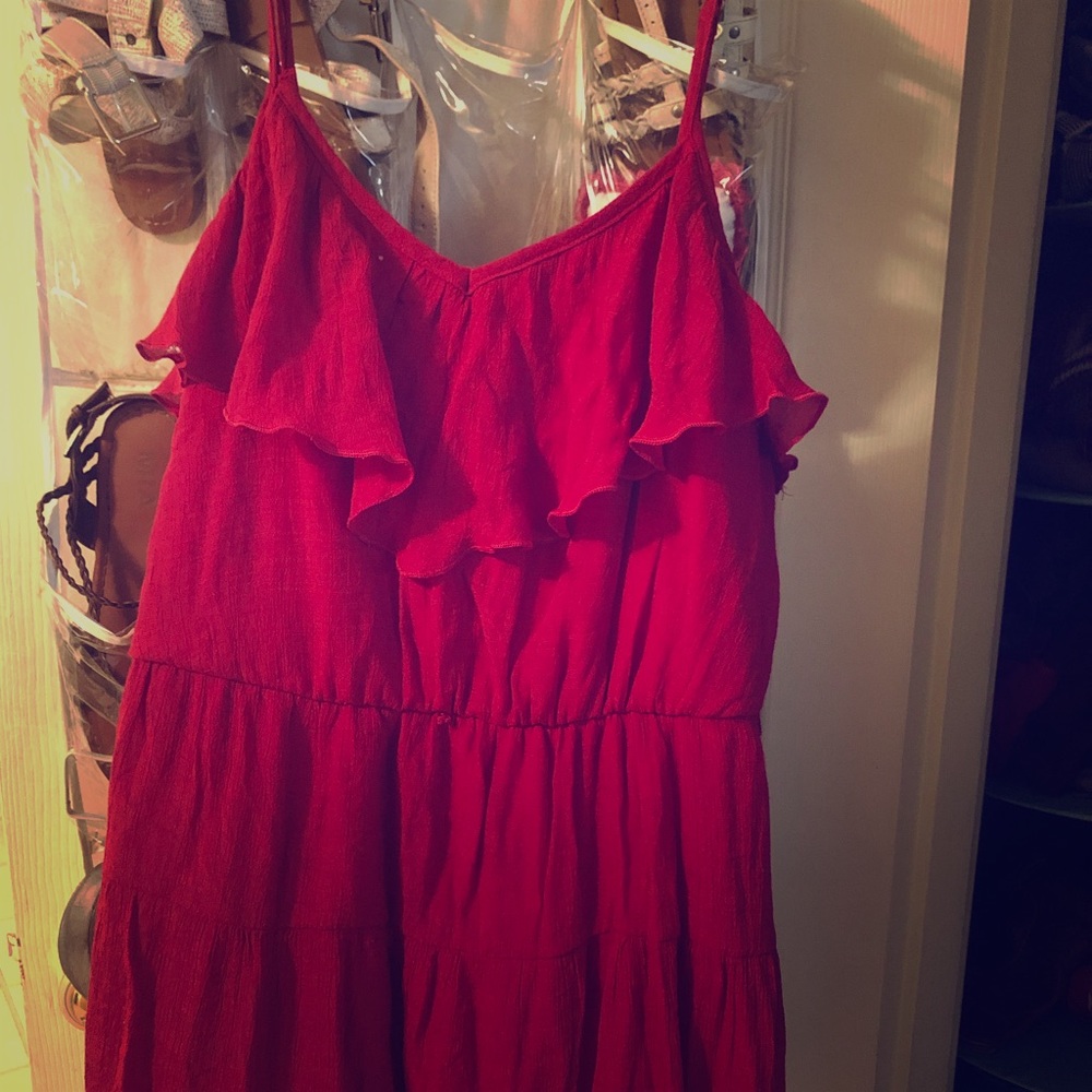 Red dress